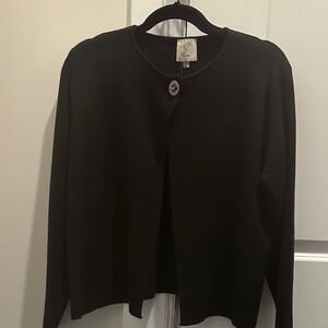 Sioni Black Cardigan Sweater